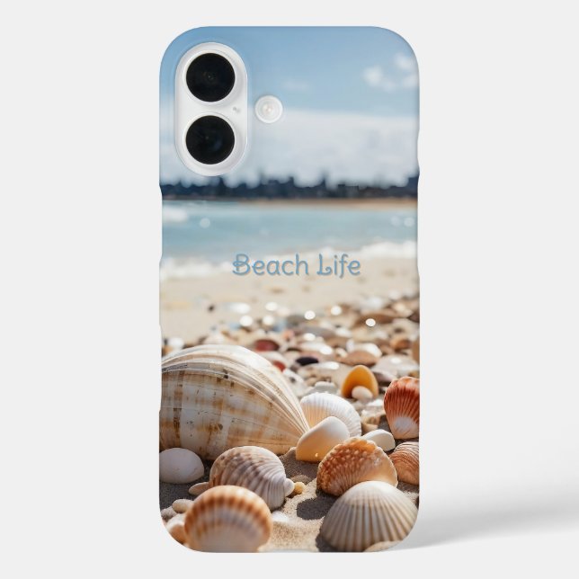 Sea Shells on the Beach Case-Mate iPhone Case (Back)