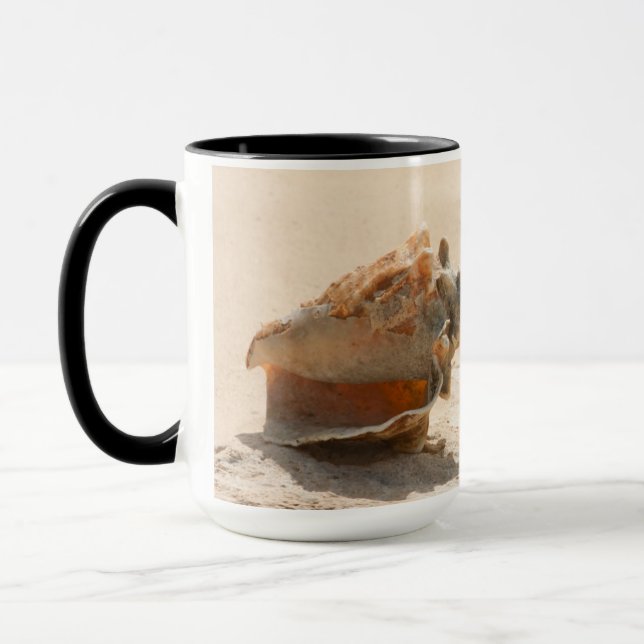 Sea Shells On The Beach Mug (Left)