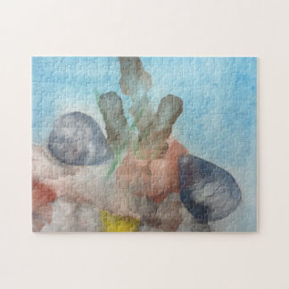 Sea Shells on the Sea Bed. Jigsaw Puzzle