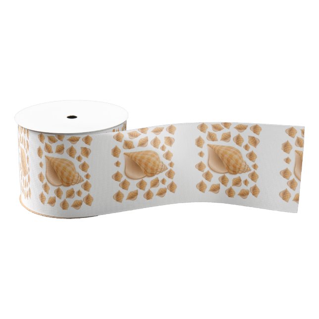 sea shells ribbon grosgrain ribbon (Spool)