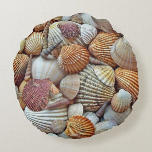 Sea Shells Round Cushion