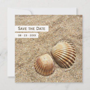Sea Shells - Save the date announcement