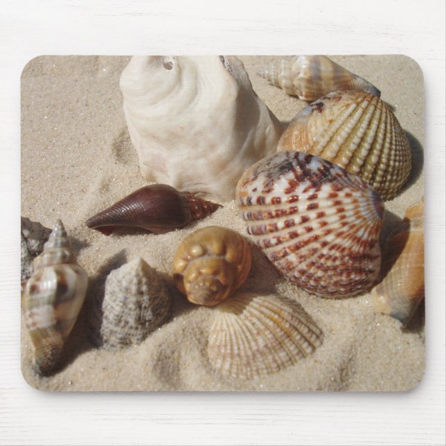 Sea Shells, Sea Shells Mouse Mat (Front)