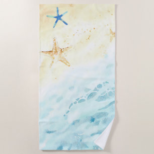 *~* Sea Shore AR7 Beach Star fish Nautical Towel