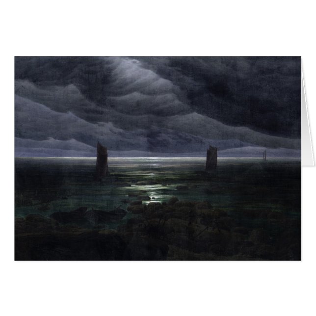 Sea Shore in Moonlight, 1835-36 (Front Horizontal)