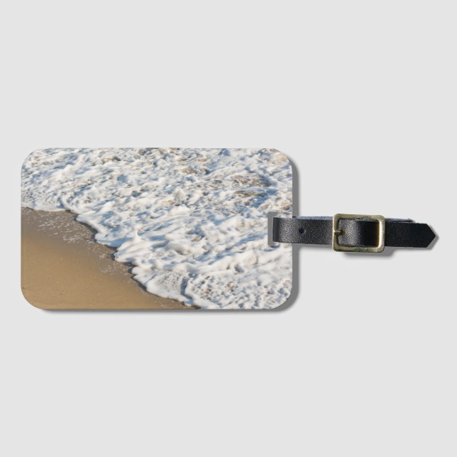 Sea shore luggage tag (Front Horizontal)