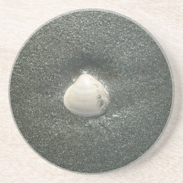 Sea shore shells Hakuna Matata.JPG Coaster (Front)