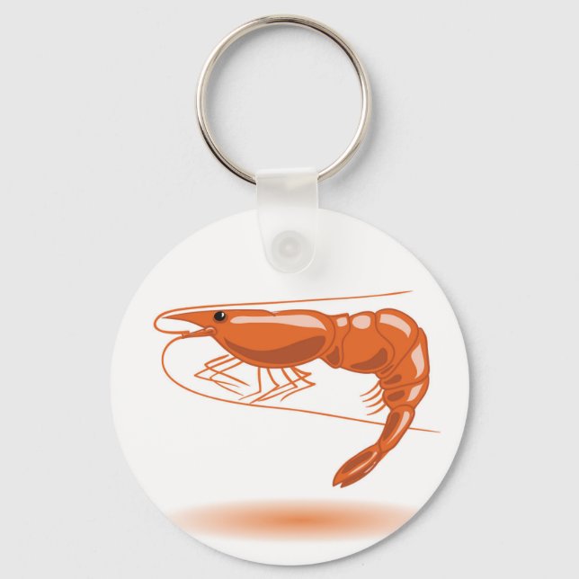 Sea shrimp key ring (Front)