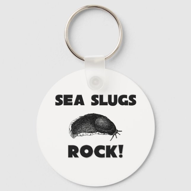Sea Slugs Rock Key Ring (Front)