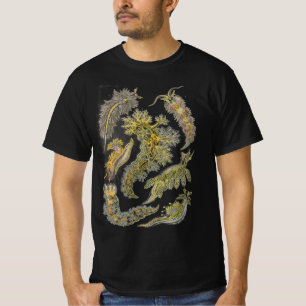Sea Slugs, Snails by Ernst Haeckel, Vintage Animal T-Shirt