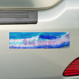 Sea Spray Bumper Sticker