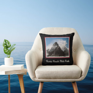 Sea Spray on Seastack at Harris Beach State Park  Cushion