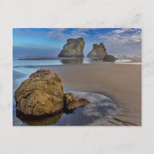 Sea Stacks on Bandon Beach in Bandon, Oregon 2 Postcard