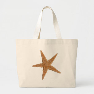 Sea star large tote bag