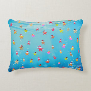 Sea Star Starfish home Accent Pillow