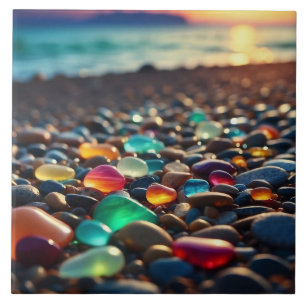 Sea stones Ceramic Tile