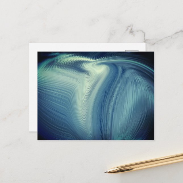 Sea Storm  Postcard (Front/Back In Situ)