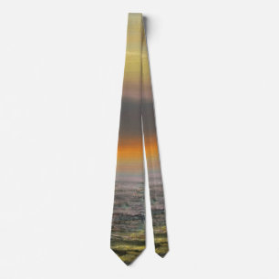 Sea Sunset Colours Neck Tie
