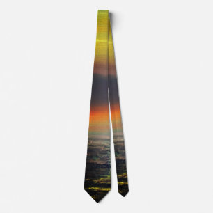 Sea Sunset Neck Tie