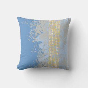 sea surf beach house dot abstract cushion pillow