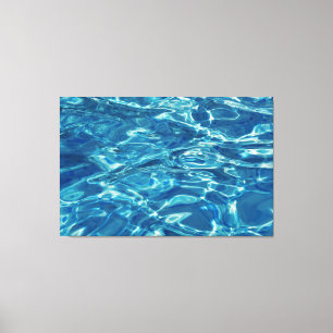 Sea Surface Abstract Background Canvas Print
