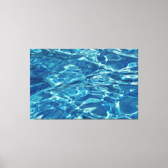 Sea Surface Abstract Background  Canvas Print (Front)