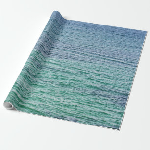Sea surface wrapping paper