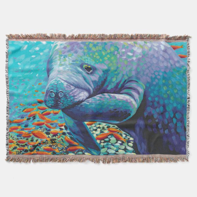 Sea Sweetheart II Throw Blanket (Front)