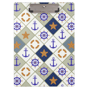 Sea Theme Pattern 2 Clipboard
