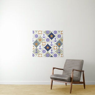 Sea Theme Pattern 2 Tapestry