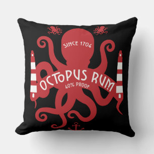 Sea Themed And Fantasy   Octopus  Nautical Mug Ser Cushion