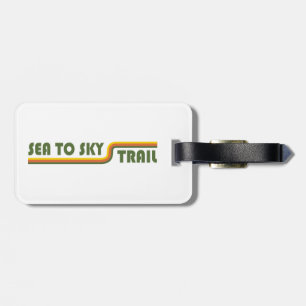 Sea To Sky Trail British Columbia Luggage Tag