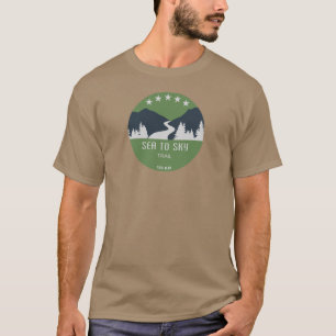 Sea To Sky Trail British Columbia T-Shirt