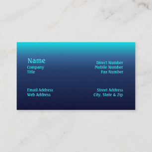 Sea Tones Business Card