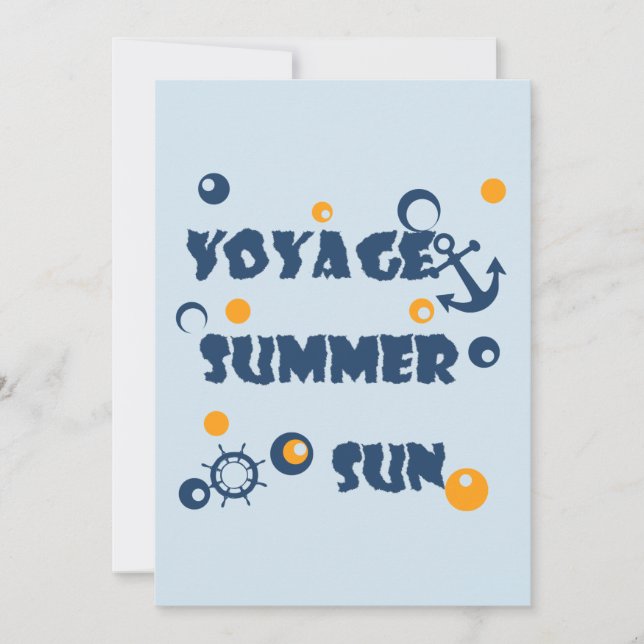 Sea, travel , summer (Front)