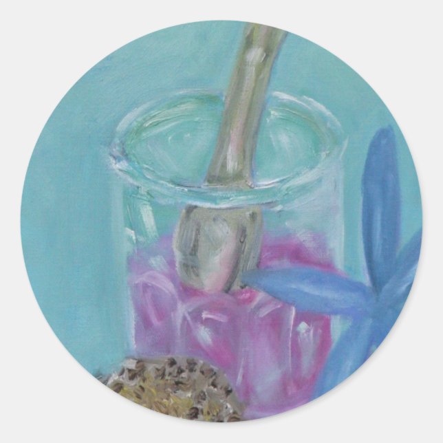 Sea Treasures Classic Round Sticker (Front)