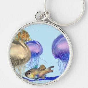 Sea treasures key ring