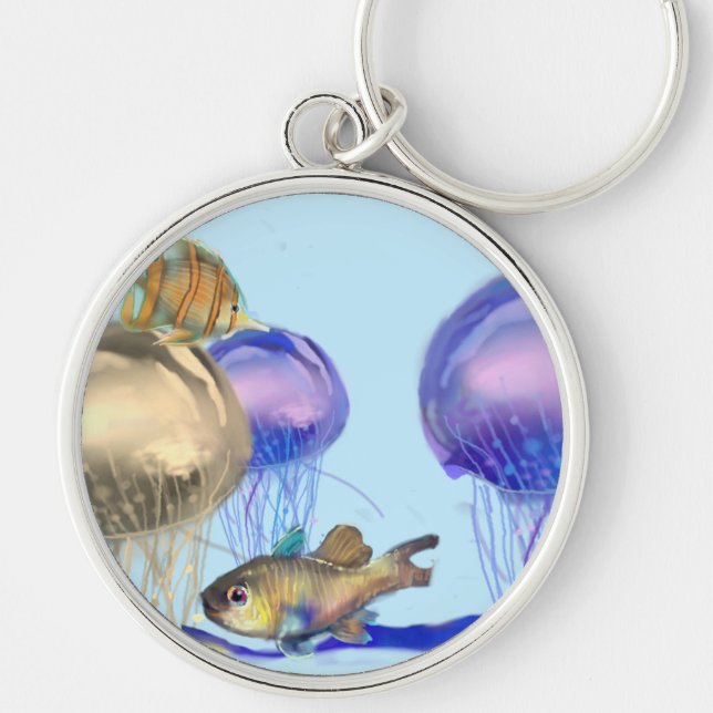 Sea treasures key ring (Front)