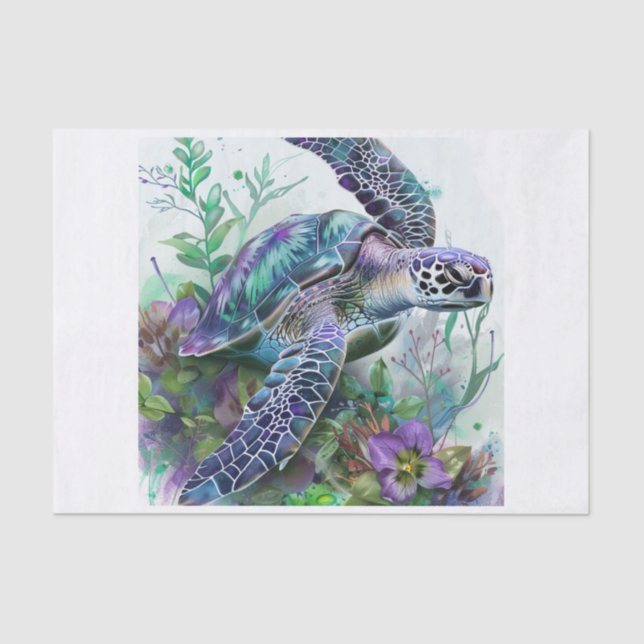 Sea Turtle4 Tissue Paper (Front)