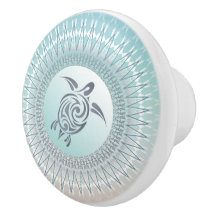 Sea Turtle And Mandala Nautical