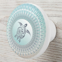Sea Turtle And Mandala Nautical