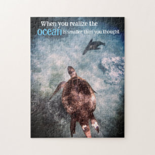 Sea turtle and sea lion underwater jigsaw puzzle