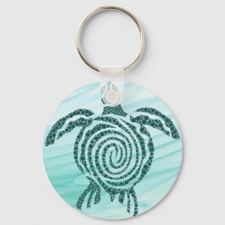 Sea Turtle Art Keychain (Save the Turtles)