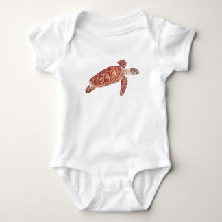 Sea Turtle Baby Bodysuit