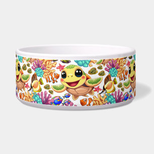 Sea Turtle Baby Happy and Cute Character