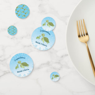 Sea Turtle Baby Shower Co-Ed Gender Neutral Confetti