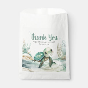Sea Turtle Baby Shower Favour Bags