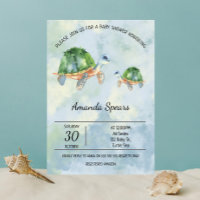 Sea Turtle - Baby Shower
