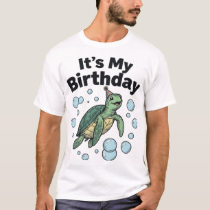 Sea Turtle Birthday Shirt Design_1