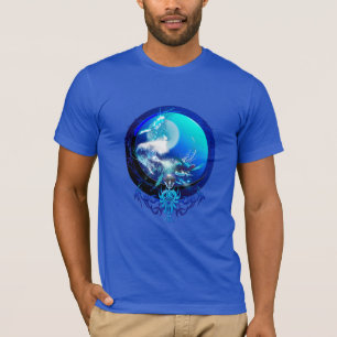SEA TURTLE BLUE MOON RACE T-Shirt